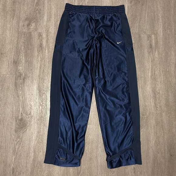 Nike Other - Nike Pants Mens Medium Blue Track Sweat Basketball Shimmer Y2K 90's
